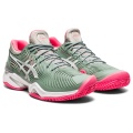 Asics Tennis Shoes Gel Court FF 2 Clay/Sand Grey Women